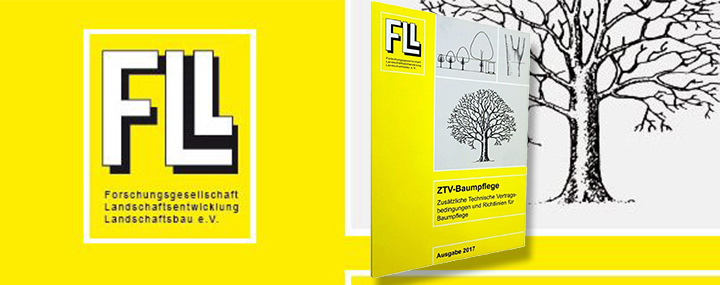 Gelbes Cover der ZTV-Baumpflege, Auflage 2017