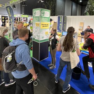30 Jahre Baumpflegetage: Messestand Baumpflegeportal