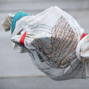 Provisorischer Schutz beim Transport durch Tücher